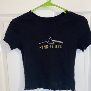 short black crop top
